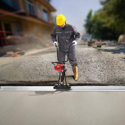 ZPJ-25A-8 - Efficient 8ft VEVOR Gas Concrete Power Screed with Adjustable Handle