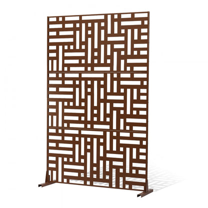 HA-SS-06 - Durable 36"x72" Metal Privacy Screen for Outdoor & Indoor Use