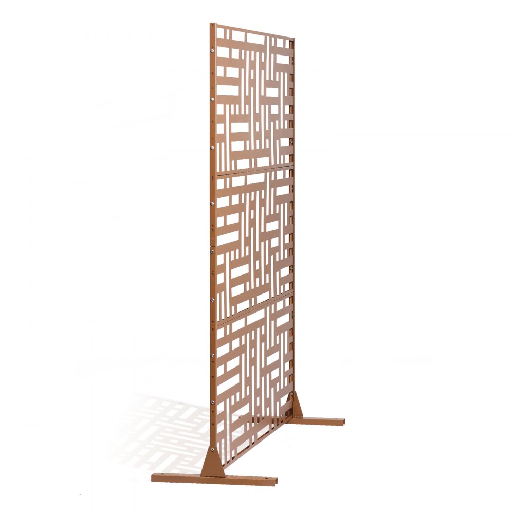 HA-SS-06 - Durable 36"x72" Metal Privacy Screen for Outdoor & Indoor Use