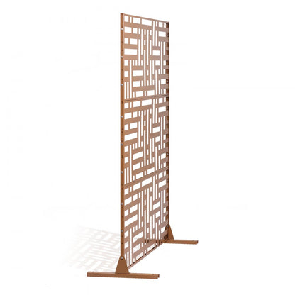 HA-SS-06 - Durable 36"x72" Metal Privacy Screen for Outdoor & Indoor Use
