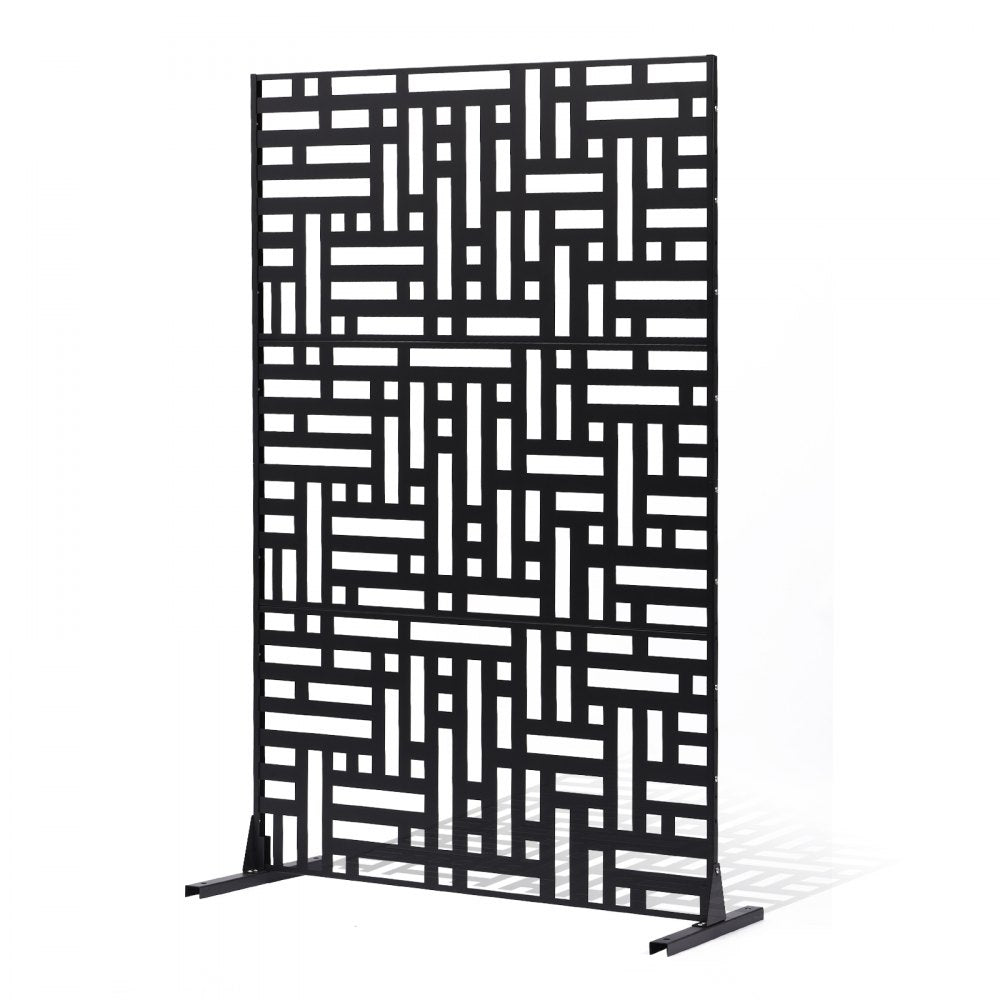 HA-SS-01 - 47" x 76" Durable Metal Privacy Screen for Indoor/Outdoor Use