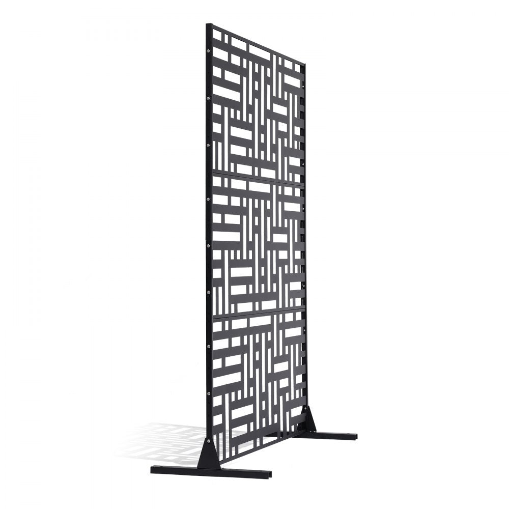 HA-SS-01 - 47" x 76" Durable Metal Privacy Screen for Indoor/Outdoor Use