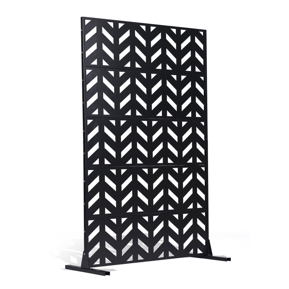 HA-SS-05 - 47"x72" Durable Metal Privacy Screen for Outdoor & Indoor Use
