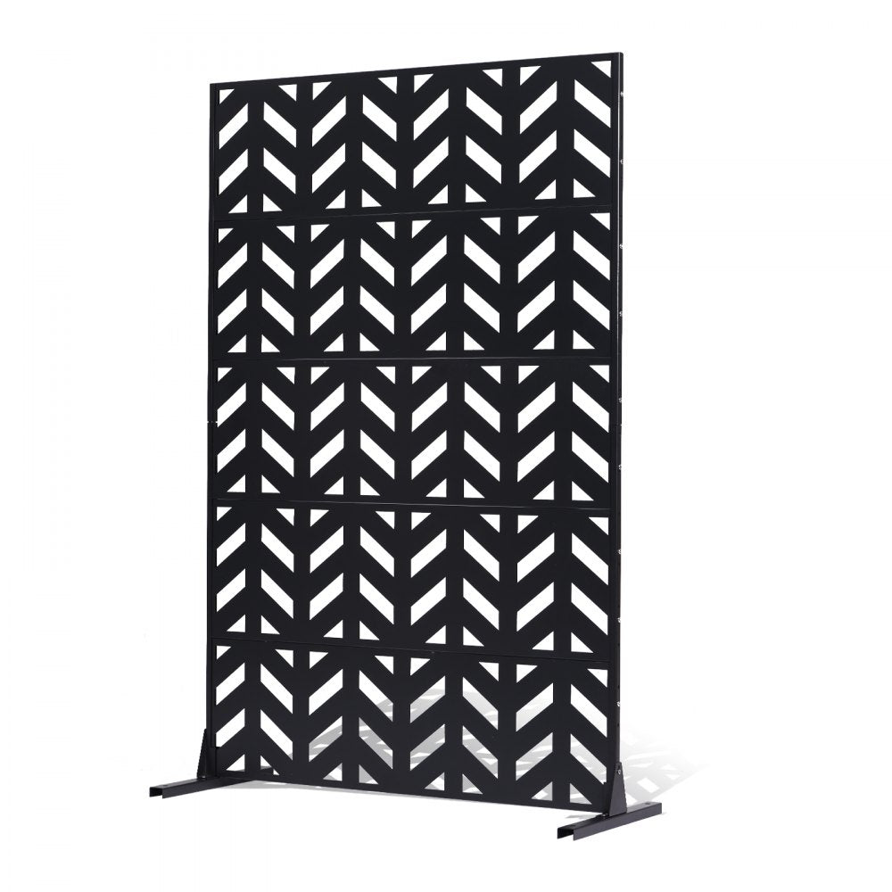 HA-SS-05 - 47"x72" Durable Metal Privacy Screen for Outdoor & Indoor Use