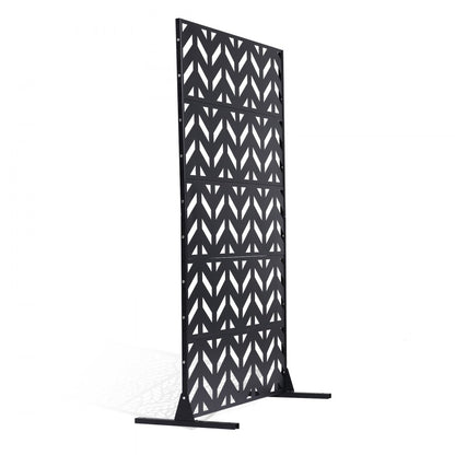 HA-SS-05 - 47"x72" Durable Metal Privacy Screen for Outdoor & Indoor Use