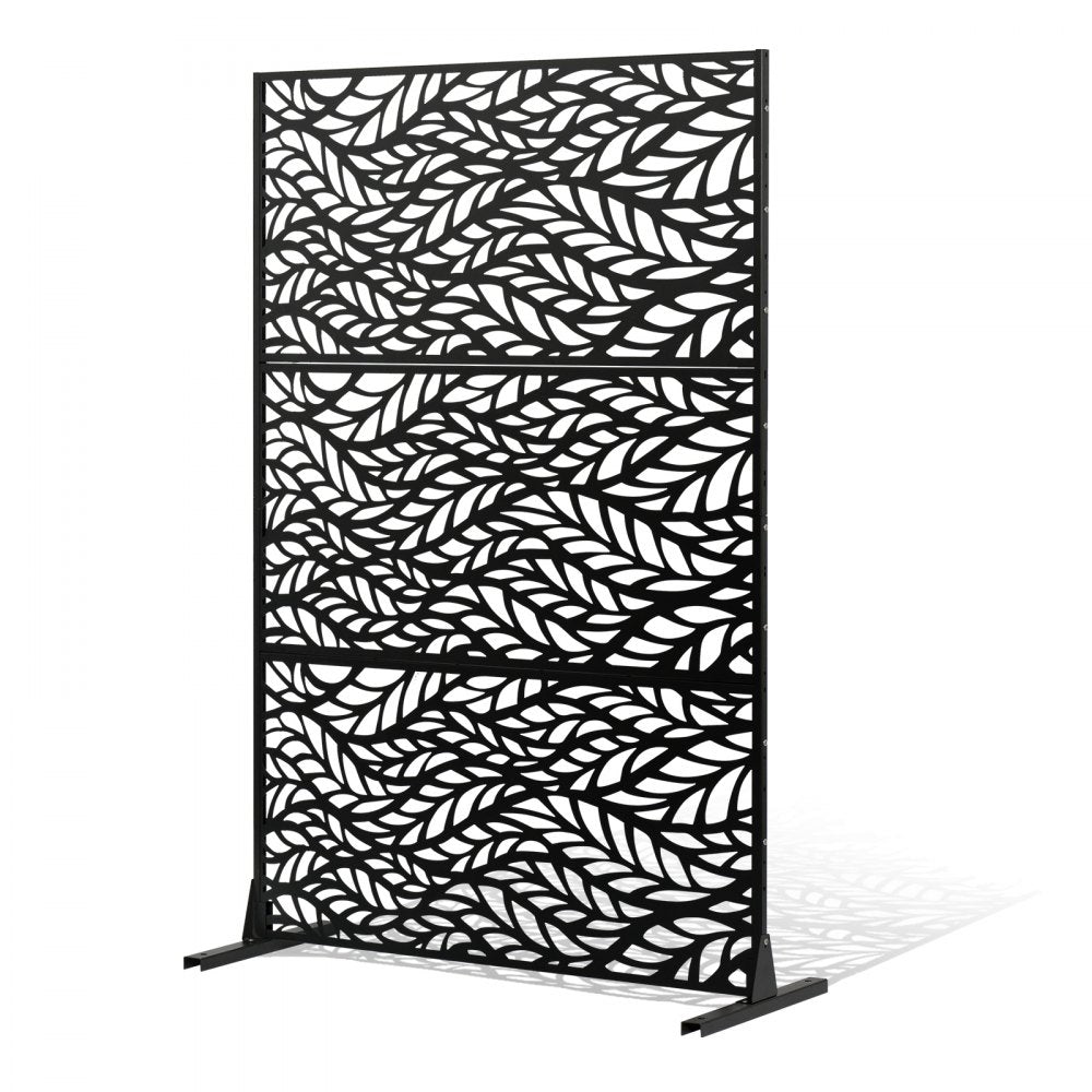 HA-SS-04 - 47"x72" Corrosion-Resistant Metal Privacy Screen for Outdoor Use