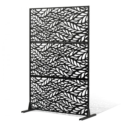 HA-SS-04 - 47"x72" Corrosion-Resistant Metal Privacy Screen for Outdoor Use