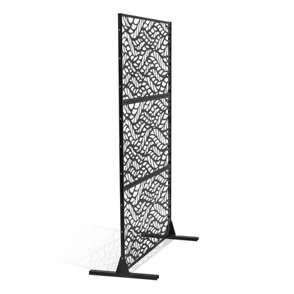 HA-SS-04 - 47"x72" Corrosion-Resistant Metal Privacy Screen for Outdoor Use