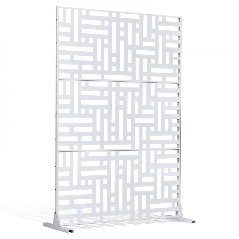 HA-SS-03 - 47" x 76" Durable Metal Privacy Screen for Outdoor Use