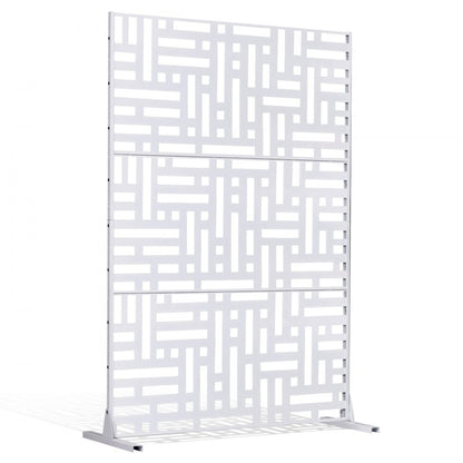 HA-SS-03 - 47" x 76" Durable Metal Privacy Screen for Outdoor Use