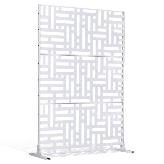 HA-SS-03 - 47" x 76" Durable Metal Privacy Screen for Outdoor Use