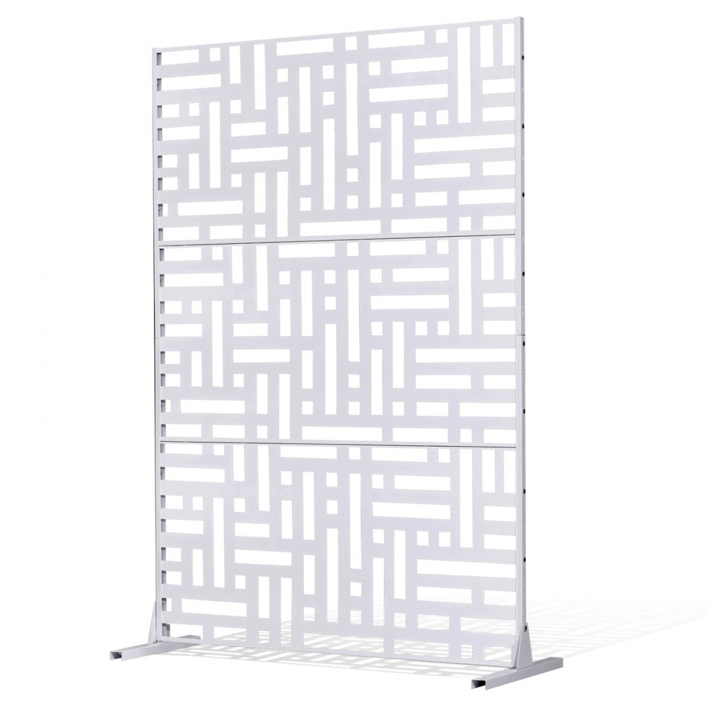 HA-SS-03 - 47" x 76" Durable Metal Privacy Screen for Outdoor Use