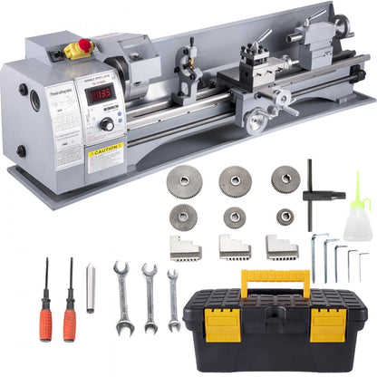 YS-2180A - 8.3" Mini Lathe Machine, 2500 RPM Variable Speed, Durable Cast Iron