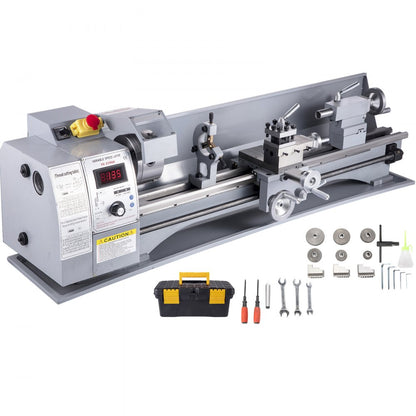 YS-2180A - 8.3" Mini Lathe Machine, 2500 RPM Variable Speed, Durable Cast Iron