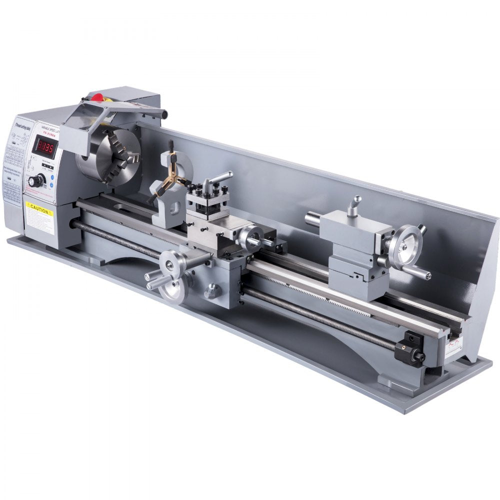 YS-2180A - 8.3" Mini Lathe Machine, 2500 RPM Variable Speed, Durable Cast Iron