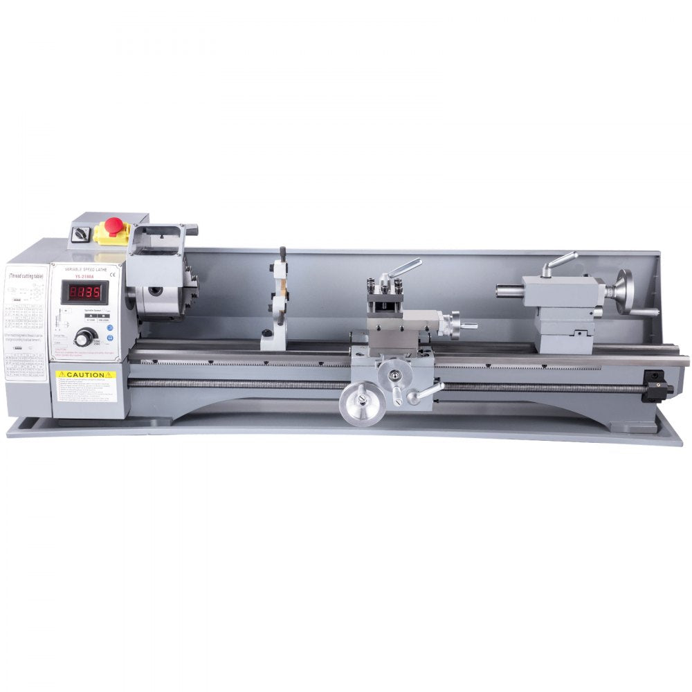 YS-2180A - 8.3" Mini Lathe Machine, 2500 RPM Variable Speed, Durable Cast Iron