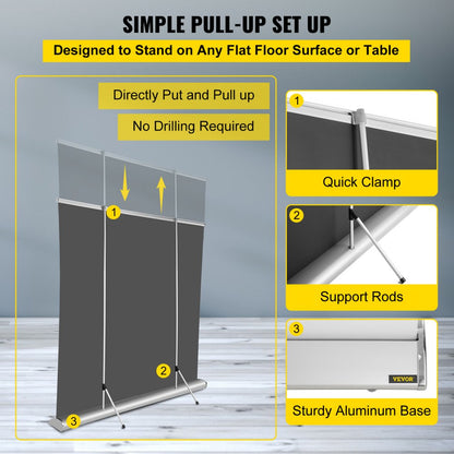 DM-SR17-70 - 70-Inch 16:9 Pull Up Projector Screen for 8K/4K HD Viewing