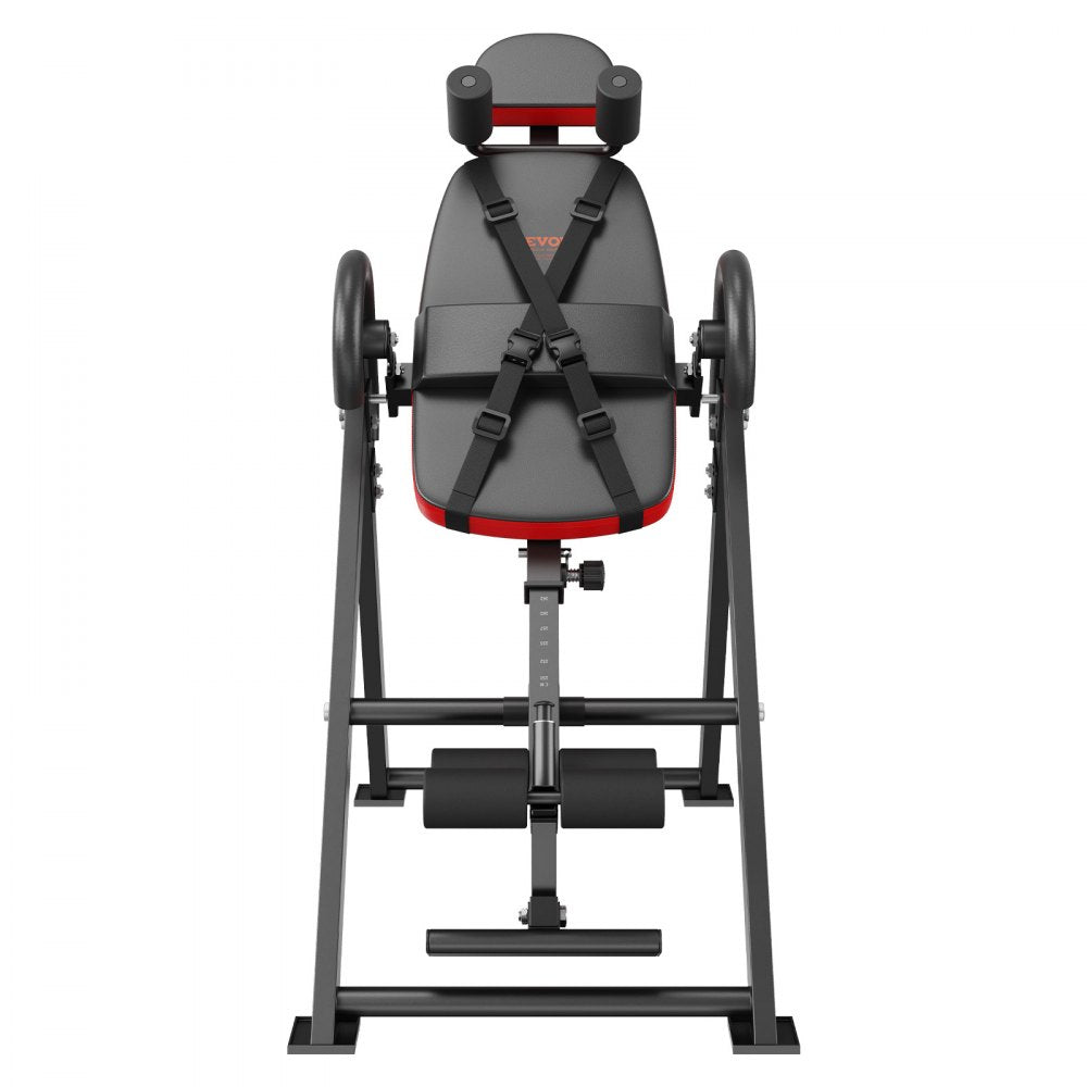 QD003 - Adjustable Inversion Table, 300 lbs Capacity, Foldable & Comfortable