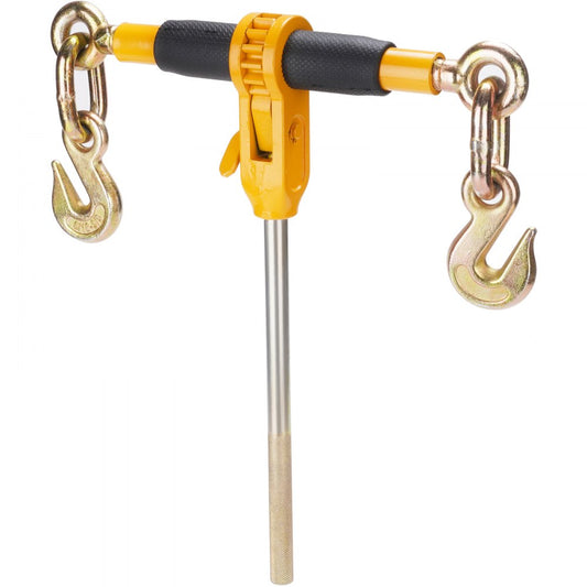 5/16-3/8 Chain Binders - Heavy-Duty Ratchet Load Binder, 7100 lbs Capacity