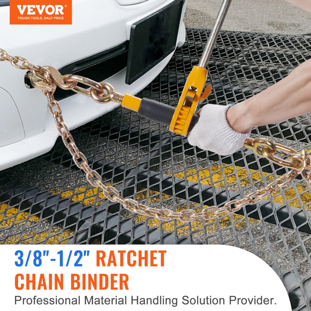 3/8~1/2LT02 - Heavy Duty 12,000 lbs Chain Binder for Heavy Equipment Transport