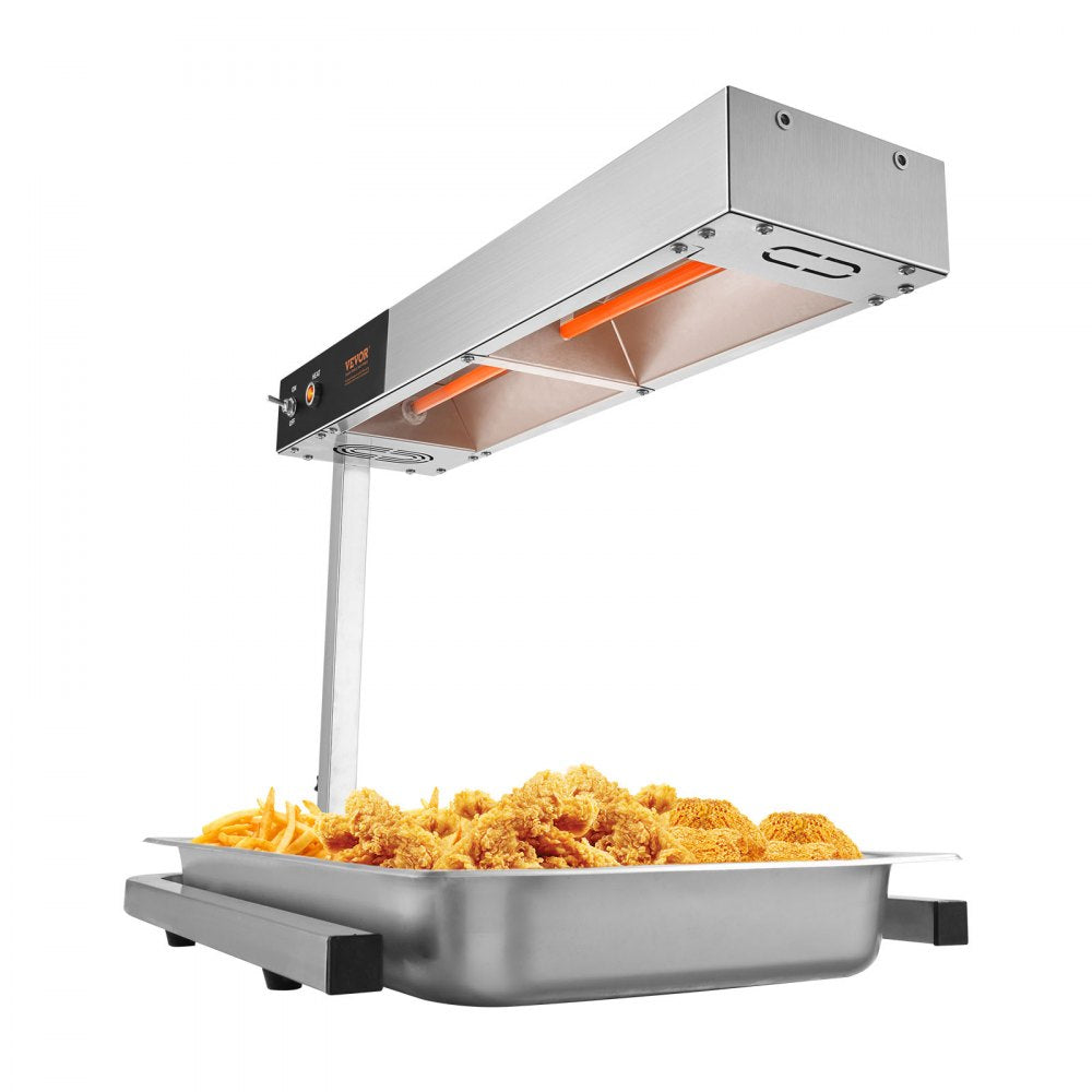 HT-310C - 750W VEVOR French Fry Warmer with Heating Lamp