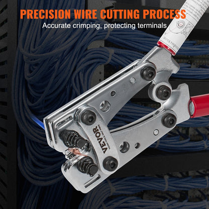 HS-30R+HS-D1 - VEVOR  Crimping Tool for AWG10-1/0, 5.2 lbs