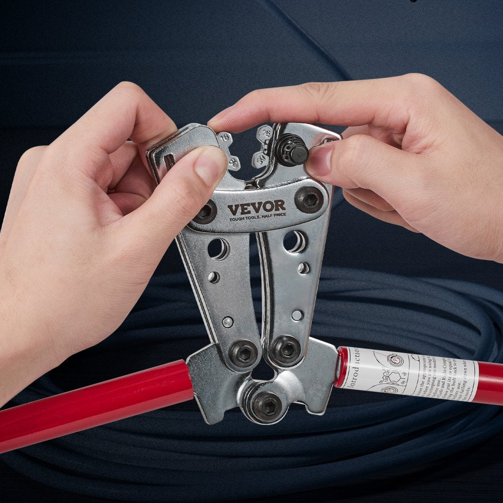 HS-30R+HS-D1 - VEVOR  Crimping Tool for AWG10-1/0, 5.2 lbs
