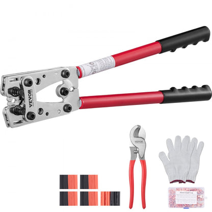HS-30R+HS-D1 - VEVOR  Crimping Tool for AWG10-1/0, 5.2 lbs