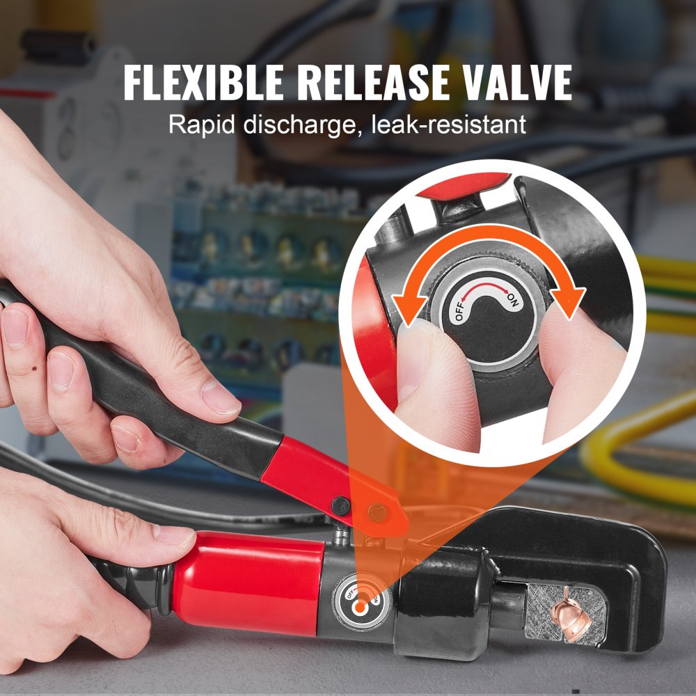 YQ-70A+LK-60A - Efficient Hydraulic Crimping Tool for AWG12-2/0 Connections