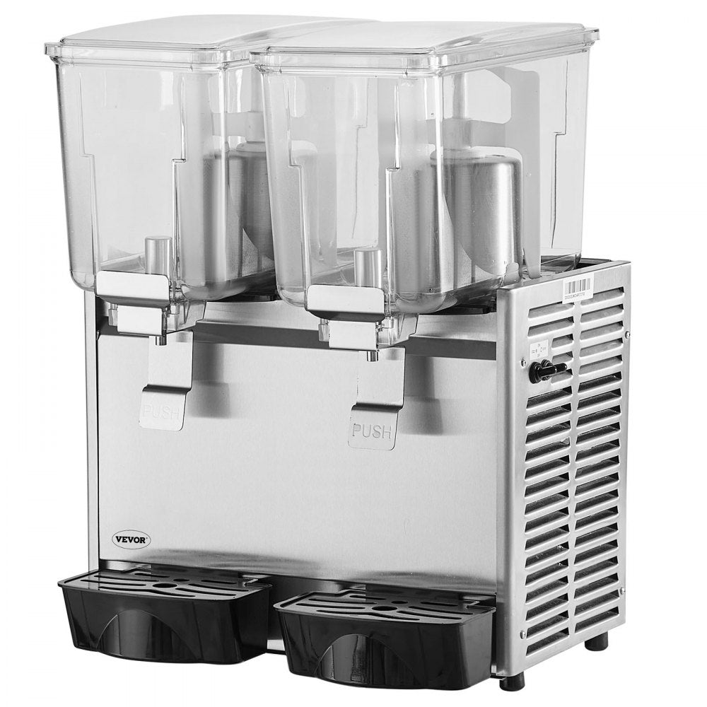 LJ12X2 - 13.6 Qt Stainless Steel Beverage Dispenser for Fresh Drinks