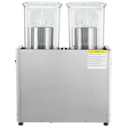 LJ12X2 - 13.6 Qt Stainless Steel Beverage Dispenser for Fresh Drinks