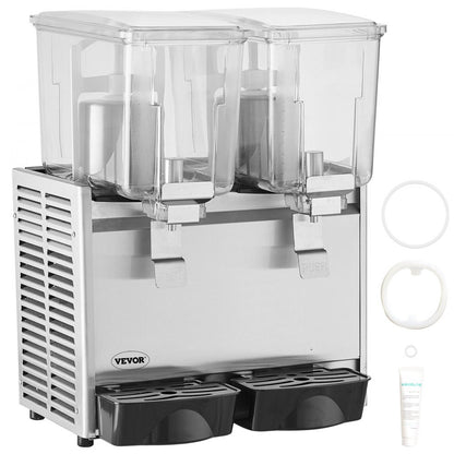 LJ12X2 - 13.6 Qt Stainless Steel Beverage Dispenser for Fresh Drinks