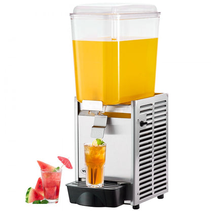 LP18A - 20.4 Qt Stainless Steel Beverage Dispenser with 325W Cooling System