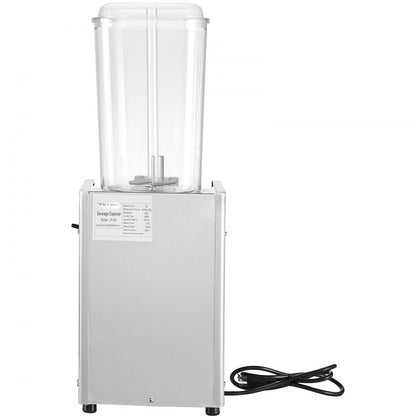 LP18A - 20.4 Qt Stainless Steel Beverage Dispenser with 325W Cooling System
