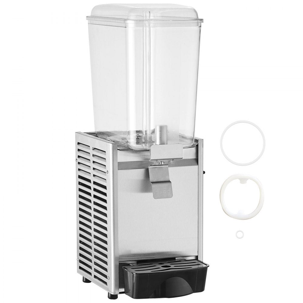 LP18A - 20.4 Qt Stainless Steel Beverage Dispenser with 325W Cooling System