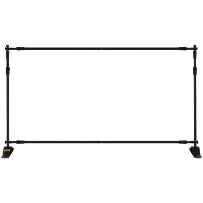 ZSJ-8x8 - Adjustable 8ft x 8ft Aluminum Backdrop Banner Stand