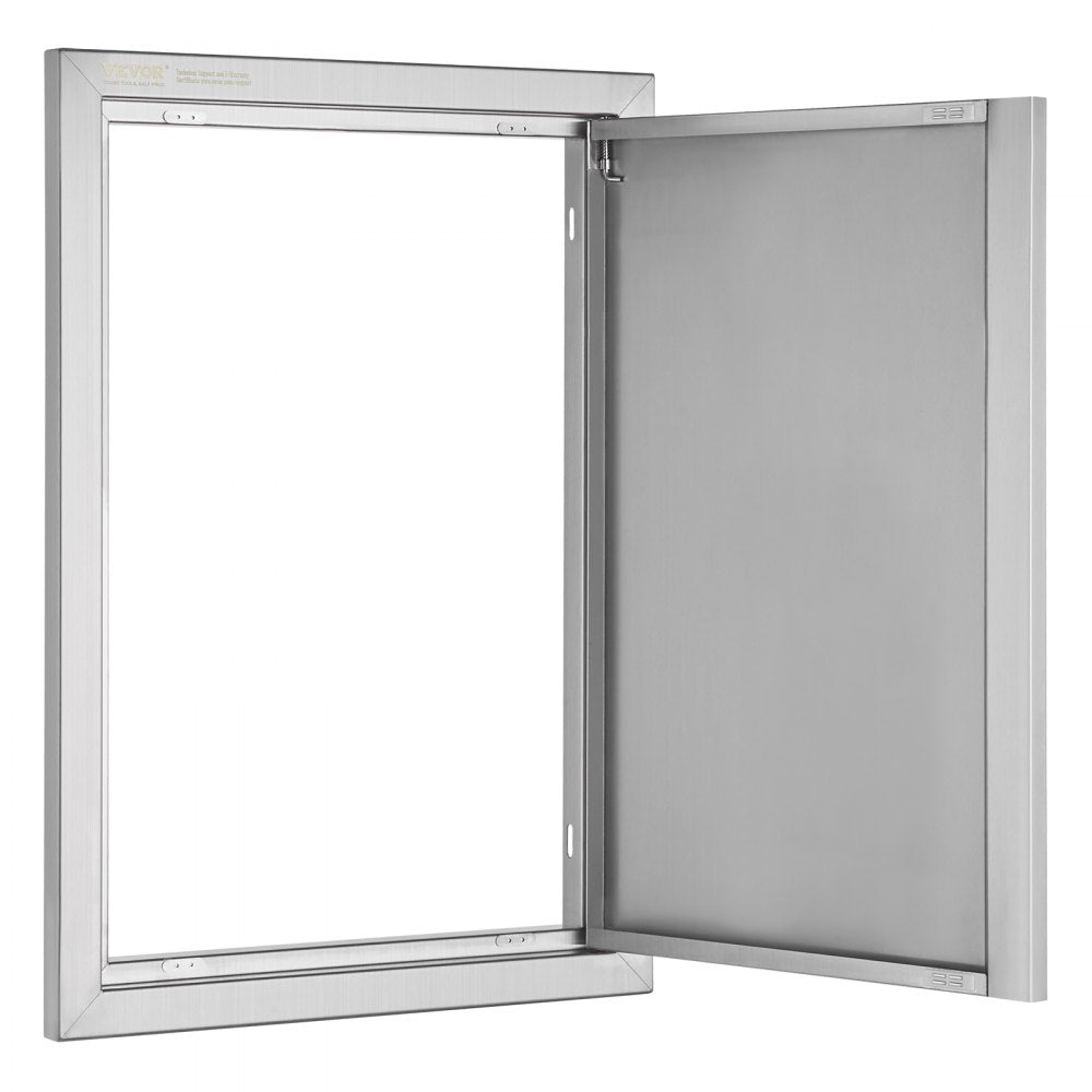 B012D - 17x24 Inch Stainless Steel BBQ Access Door for Outdoor Kitchens