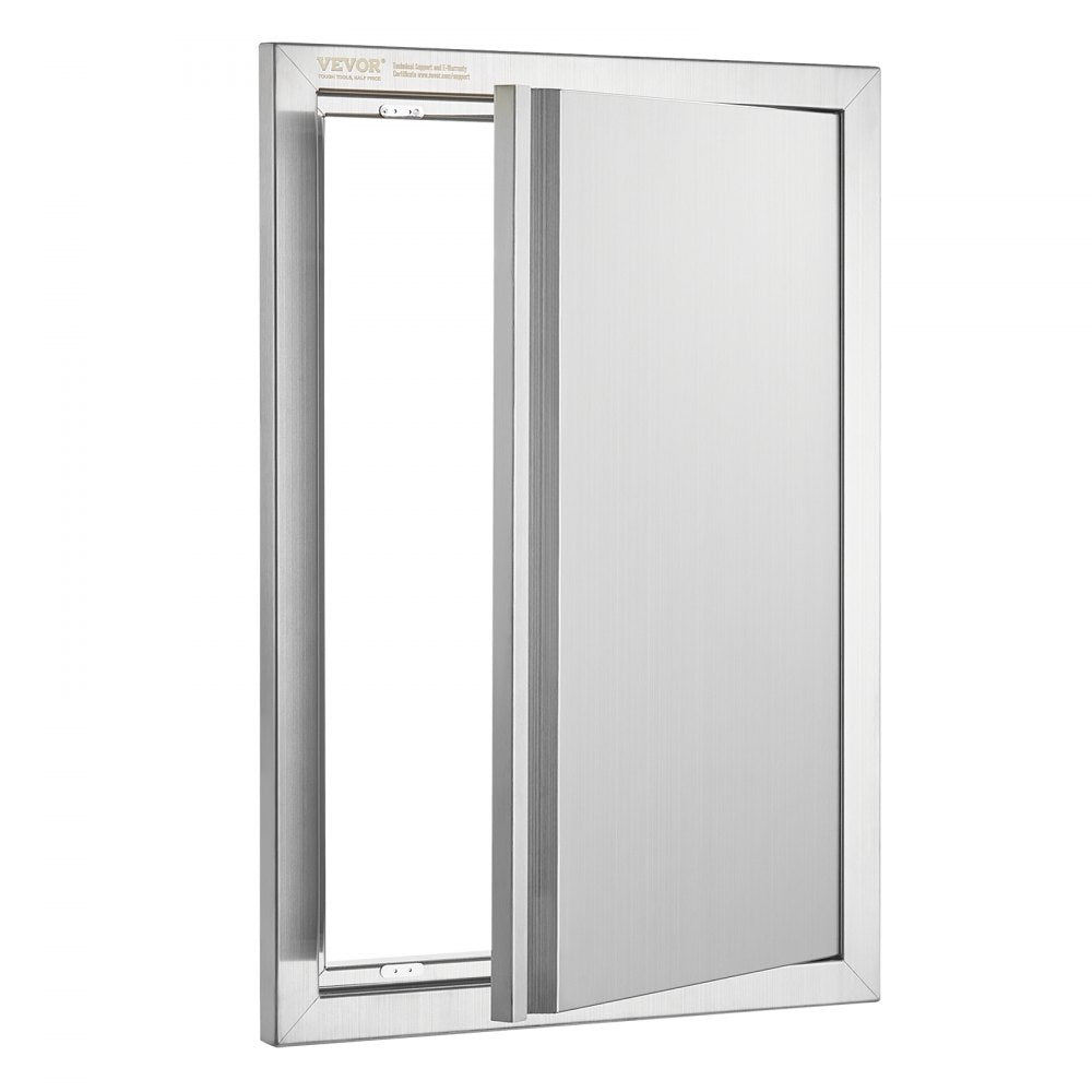 B012D - 17x24 Inch Stainless Steel BBQ Access Door for Outdoor Kitchens