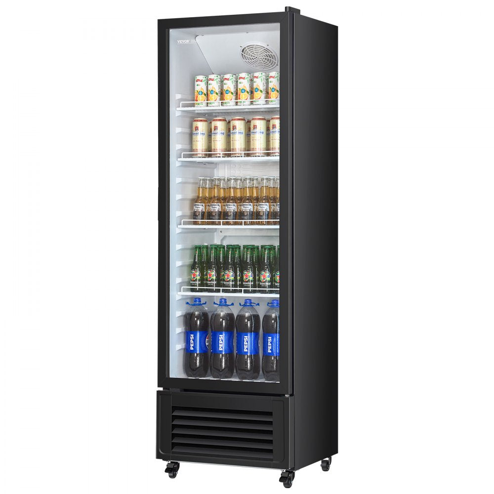 SC-330FB - 11.47 cu.ft Glass Door Beverage Fridge with LED Lighting