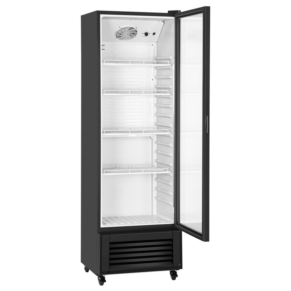 SC-330FB - 11.47 cu.ft Glass Door Beverage Fridge with LED Lighting