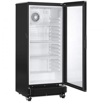XLS-170W - Commercial 5.7 cu.ft Beverage Fridge with Glass Door & LED Lighting