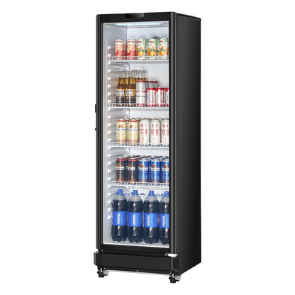 XLS-240W - 8.1 cu.ft Glass Door Beverage Cooler with Adjustable Shelves