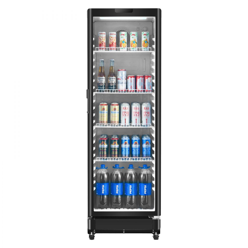 XLS-240W - 8.1 cu.ft Glass Door Beverage Cooler with Adjustable Shelves