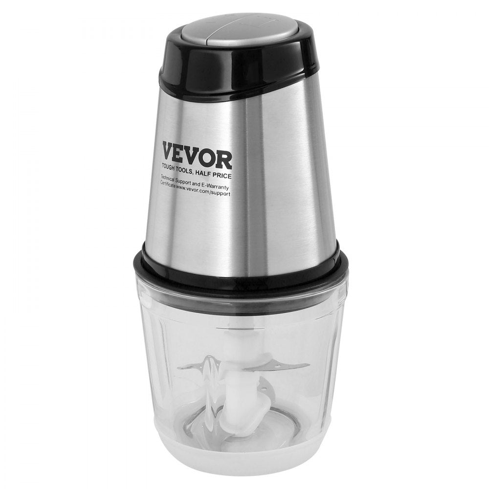 AMJ-215E - 400W Stainless Steel Food Processor with 2.5-Cup Capacity