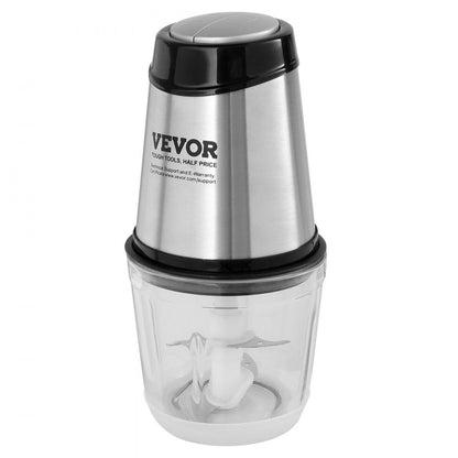 AMJ-215E - 400W Stainless Steel Food Processor with 2.5-Cup Capacity
