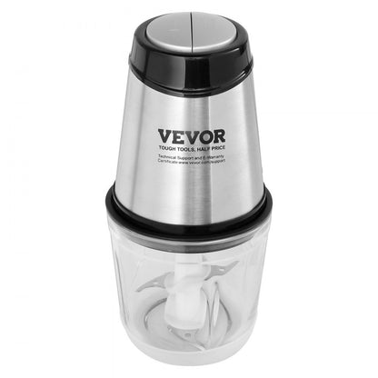 AMJ-215E - 400W Stainless Steel Food Processor with 2.5-Cup Capacity