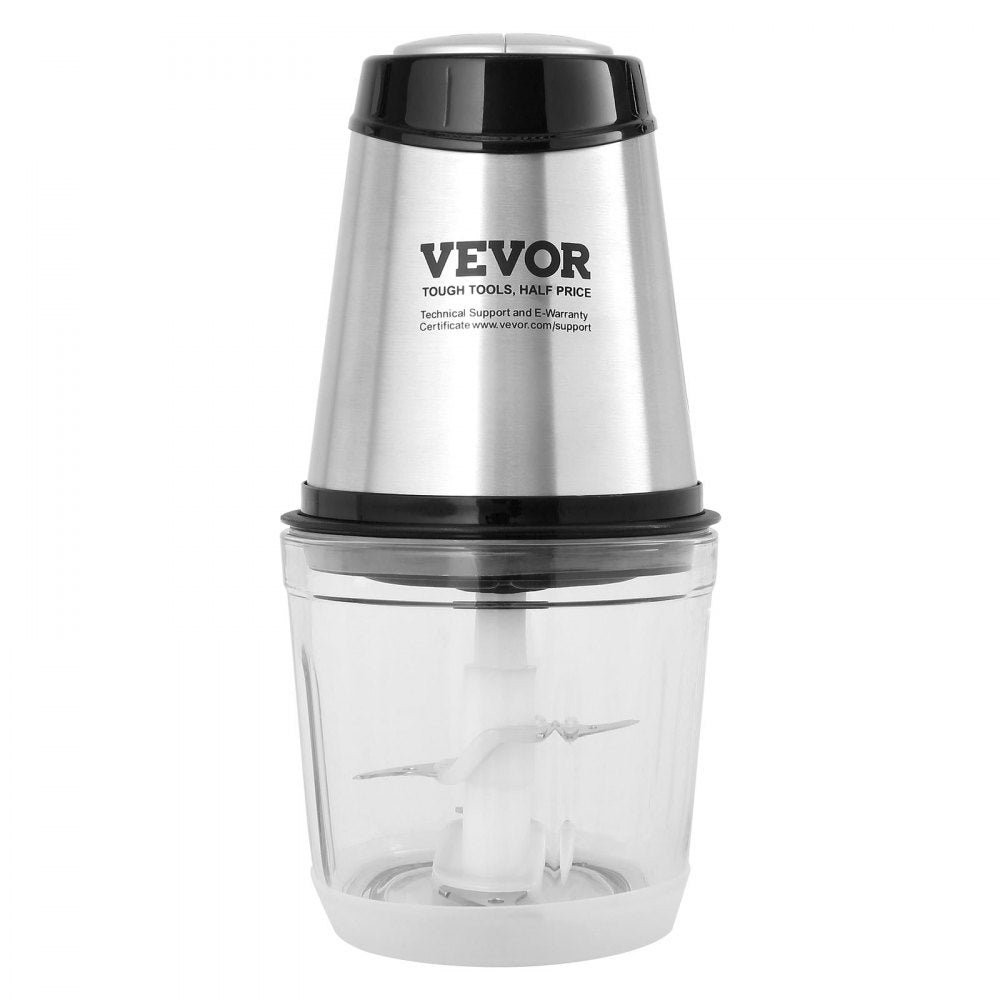 AMJ-215E - 400W Stainless Steel Food Processor with 2.5-Cup Capacity