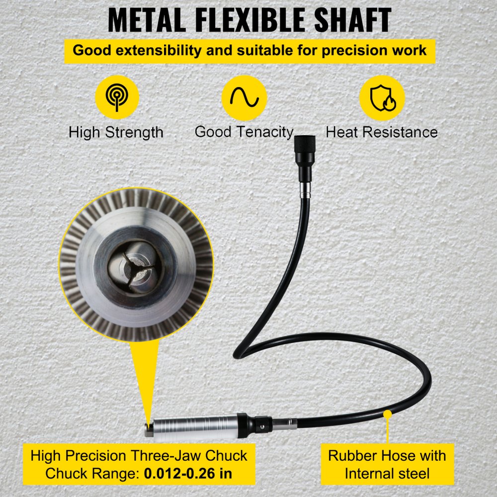 380W Flex Shaft Grinder - Versatile Rotary Tool with Foot Pedal Control