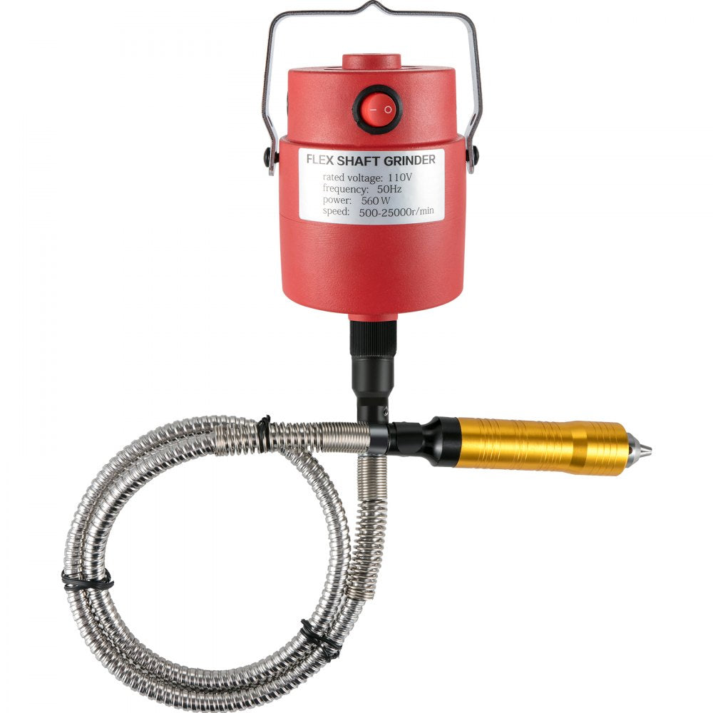 560W Flex Shaft Grinder - Versatile Tool for Grinding, Polishing & Sanding