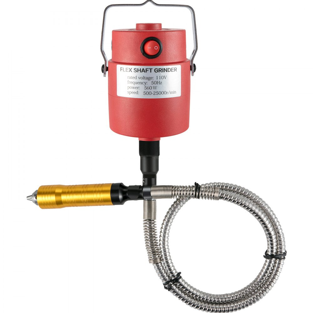 560W Flex Shaft Grinder - Versatile Tool for Grinding, Polishing & Sanding